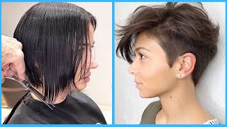 Short Pixie Haircuts For 2021 | Pixie And Short Bob Hair Ideas | Women Short Haircut | Hair Trendy