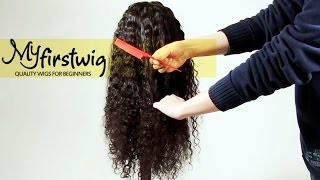 Wig Care 101: How To Detangle Your Curly Wig | Myfirstwig.Com