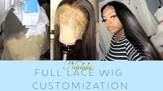 Beginner Friendly Full Lace Wig Customization Ft. Nadula Hair