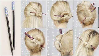 Hair Stick Hairstyles For Medium Hair  Chinese Hair Stick Hairstyles