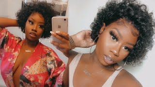 Baby Girl This $89 Curly Pixie Cut Wig Is A Must Ft Ywigs| The Tastemaker