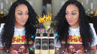 Fake #Af Fake Scalp Lace Front Wig ┃What Scalp ┃Victoria Lace Wigs