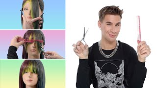 Hairdressers Guide To Cutting Your Own Bangs And Not Ruining Them