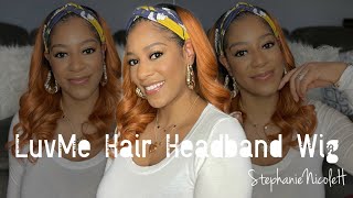 Luvme Hair Loose Wave Headband Wig Review | Ginger Brown Color | No Need For The Watercolor Method!