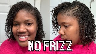 How To Reduce Frizz With Microlocs / Sisterlocks | The Loc'D Mama