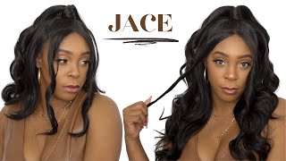 Zury Sis Beyond Synthetic Half Updown Sb Bang Hd Lace Front Wig - Lf Sb Jace --/Wigtypes.Com