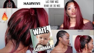 Issa Wig| Hairvivi Lace Front Wigs Behave Like 360 Lace Wigs: Start To Finish Install & Style