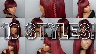 10 Simple Hairstyles On A Full Lace Wig Ft. Myfirstwig