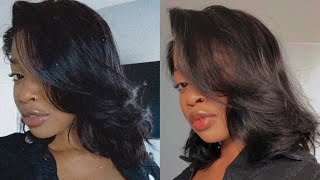How I Layered This 14In Bob Wig | Ft. Cranberry Hair | Latrice M.