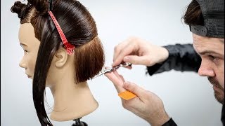 Why Am I Cutting A Bob Haircut Using Horizontal And Vertical Sections? | Matt Beck Vlog S2 20