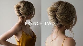 How To: French Roll Updo Hairstyle ✨ Perfect For Prom, Weddings, Work