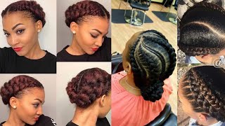 Goddess Braids Hairstyles Perfect For Summer 2021  Cornrows Hairstyles Compilation