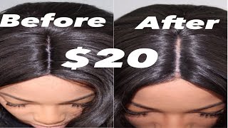 How To Make Synthetic Wig Look Real (Very Detailed)