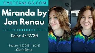 Cysterwigs Wig Review: Miranda By Jon Renau, Color: 4/27/30