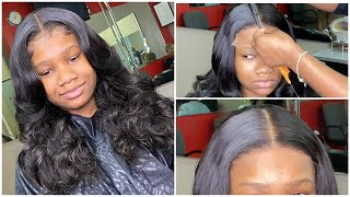 Flawless Loose Wave Melted Lace Closure Wig Install And |Afsisterwig