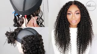 How To Make A Wig (With A Lace Closure & Bundles) | Start To Finish! • Beauty Forever Hair!