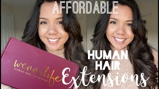 Affordable Amazon Hair Extensions | Real Human Hair