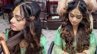 Most Gorgeous Hairstyle With Open Hairs - New Wedding Hairstyle With Hair Extensions