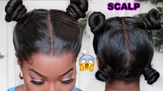 Full Scalp Lace Wig Undetectable Transparent Lace Wig Install: What Fake Scalp? Ft. Geniuswigs