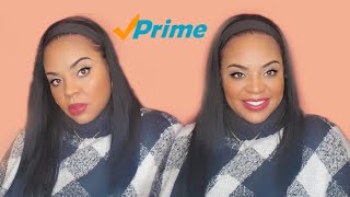 New!! Straight Synthetic Headband Wig | Amazon Prime Wig