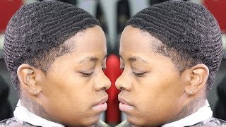 Omg She Paid $150 For This Haircut / Female Waver Haircut/ Full Length Barber Tutorial