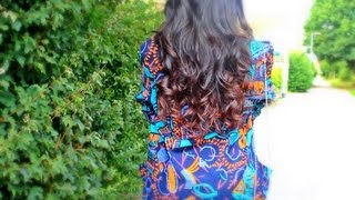Hair: How I Dip Dyed The Ends Of My U-Part Wig