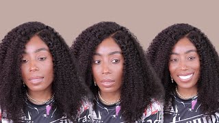 Kinky Curly 13X6 Lace Front Wig With Baby Hair| Ft| Hershowhair.Com