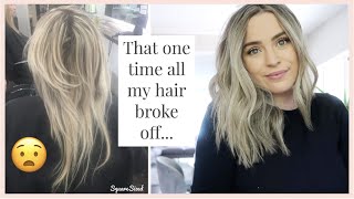 Getting My Hair Done! & Talking About When It All Got Fried Off  | Day In The Life Mom Vlog