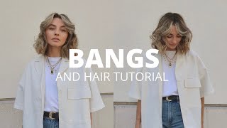 How I Style My Bangs & Short Hair