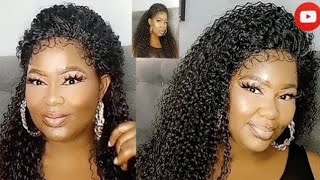 Sew Your Full Frontal Without A Lace Closure/Black And Shine