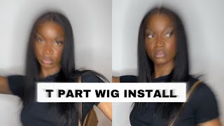 Affordable T Part Wig Install | Alipearl Hair | Gracelovesss