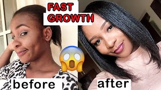 How To Grow Relaxed Long Hair Faster For Black Women(Start Retaining Length)