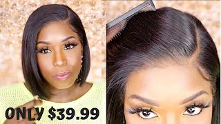 Only $39.99!! 13X6 Lace Front Bob Wig! But Is It Worth It? Honest Review Ft Bestlacewigs