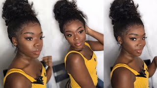 The Best 360 Lace Frontal Wig?! Installation Video Ft Sunber Hair Brazilian Water Wave