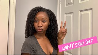 It'S The Natural Sew-In For Me! | Hair Transformation With Kinkistry!