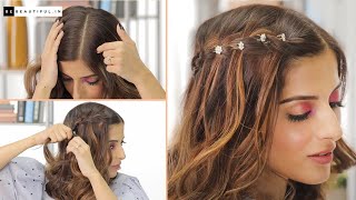 How To Do A Waterfall Braid | Hairstyles For Long/Medium/Short Hair | Knot Me Pretty | Be Beautiful