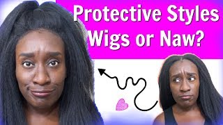 Protective Styles For Natural Hair | U-Part Wigs Vs Full Wigs Which Is Best?