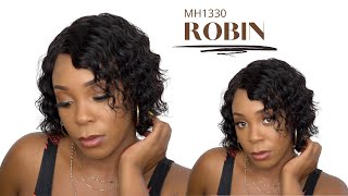 Bobbi Boss 100% Unprocessed Human Hair Wig - Mh1330 Robin --/Wigtypes.Com