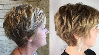 For Women 40+ 50+ 60+! Short Haircuts 2021