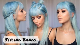 3 Awesome Hairstyles To Try With Bangs