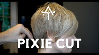 How To Cut A Pixie Cut With A Disconnected Fringe 2021