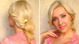 Cute Everyday Updo Tutorial Hairstyle For Long Hair That Cover Hide Your Ears