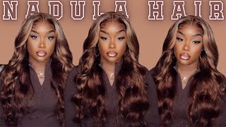 What Wig!? Best Pre-Colored Ash Honey Blonde Wig| Easy At Home Install X Nadula Hair