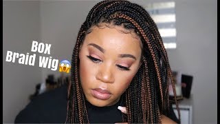 Realistic Full Lace Box Braid Wig  | Khenny Ester