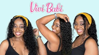 Vivibabi Deep Water Wave 4X1 T Part Lace Front Wig | Unboxing And Styling | Amazon Lace Wig