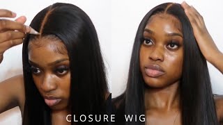 No More Frontals!? Best 6X6 Hd Lace Closure Wig Install!! (Easy) Beginner Friendly|Wiggins Hair