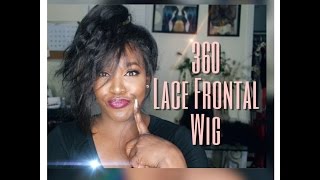How To Make A 360 Frontal Wig : Start To Finish