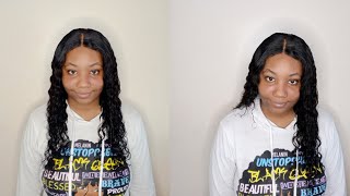 Quick And Easy 4X4 Deep Wave Lace Closure Wig|Bangjazz Hair