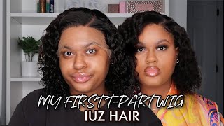 My First T-Part Wig!? Outre Melted Hairline But Human? - Iuz Hair Review