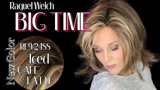 Raquel Welch Big Time Wig Review | *New* Rl9/24Ss Shaded Iced Cafe Latte | Indoor/Outdoor Light!!